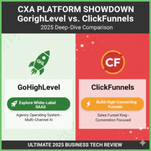 Locker.Ink | GoHighLevel vs. ClickFunnels 2025: The All-in-One CXA Platform Versus the Conversion Funnel King