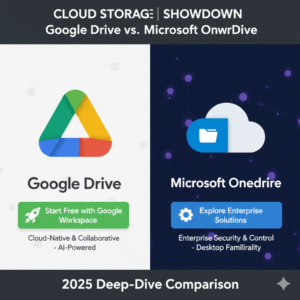 Locker.Ink | Google Drive vs. Microsoft OneDrive 2025: The Definitive Cloud Storage Ecosystem War for Modern Business