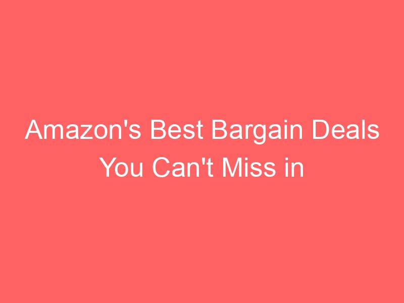 Locker.Ink | Amazon's Best Bargain Deals You Can't Miss in December 2025