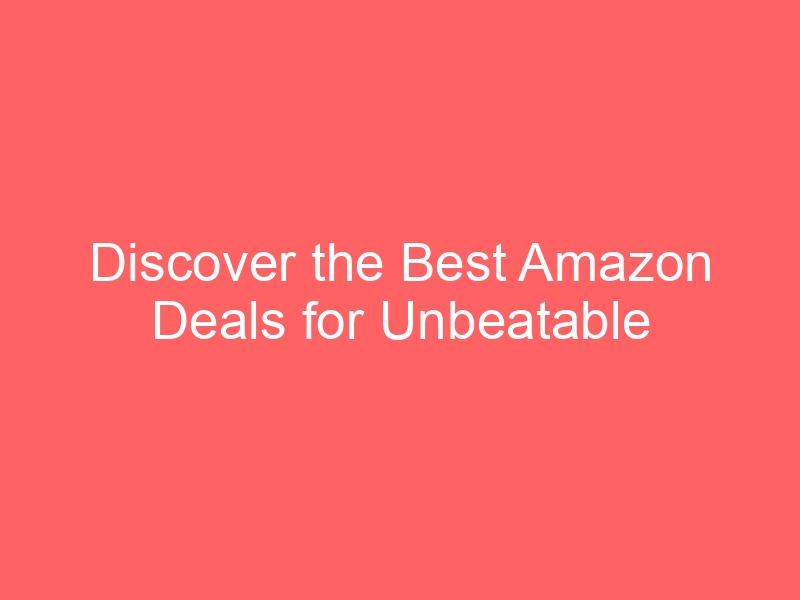 Locker.Ink | Discover the Best Amazon Deals for Unbeatable Savings on Top Products
