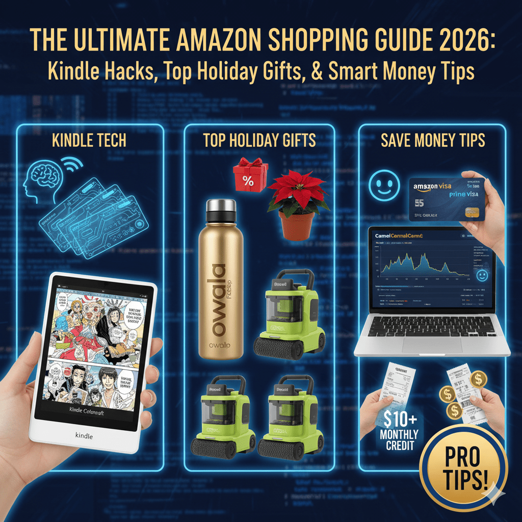 The Ultimate Amazon Shopping Masterclass 2026: Top Products, Kindle Hacks, and Smart Holiday Gift Strategies