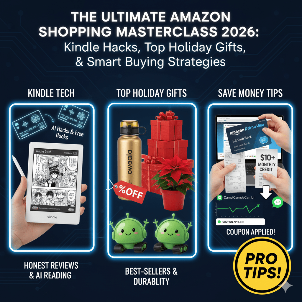 The Ultimate Amazon Shopping Masterclass 2026: Top Products, Kindle Hacks, and Smart Buying Strategies