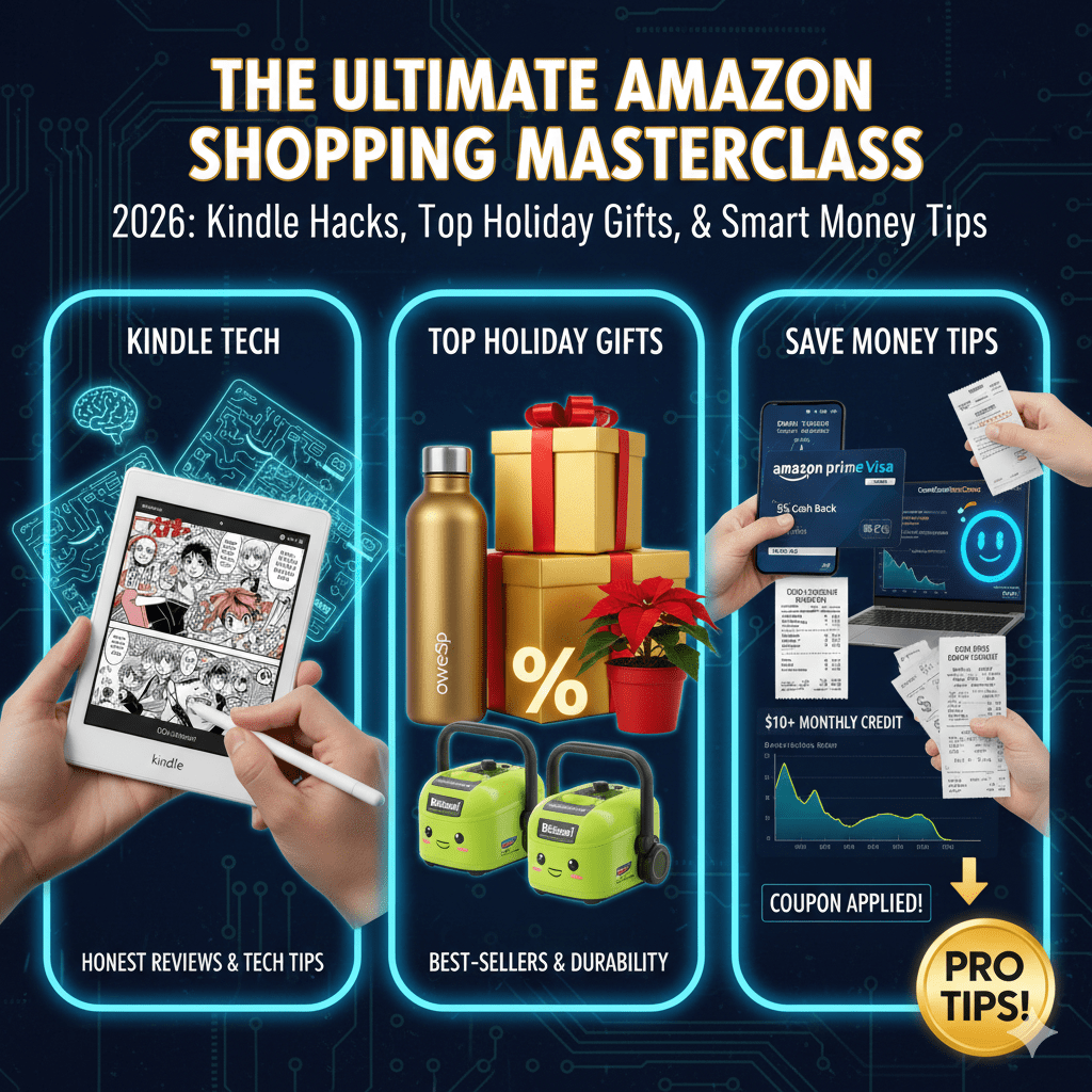 The Ultimate Amazon Shopping Masterclass 2026: Top Products, Kindle Hacks, and Smart Holiday Gift Strategies
