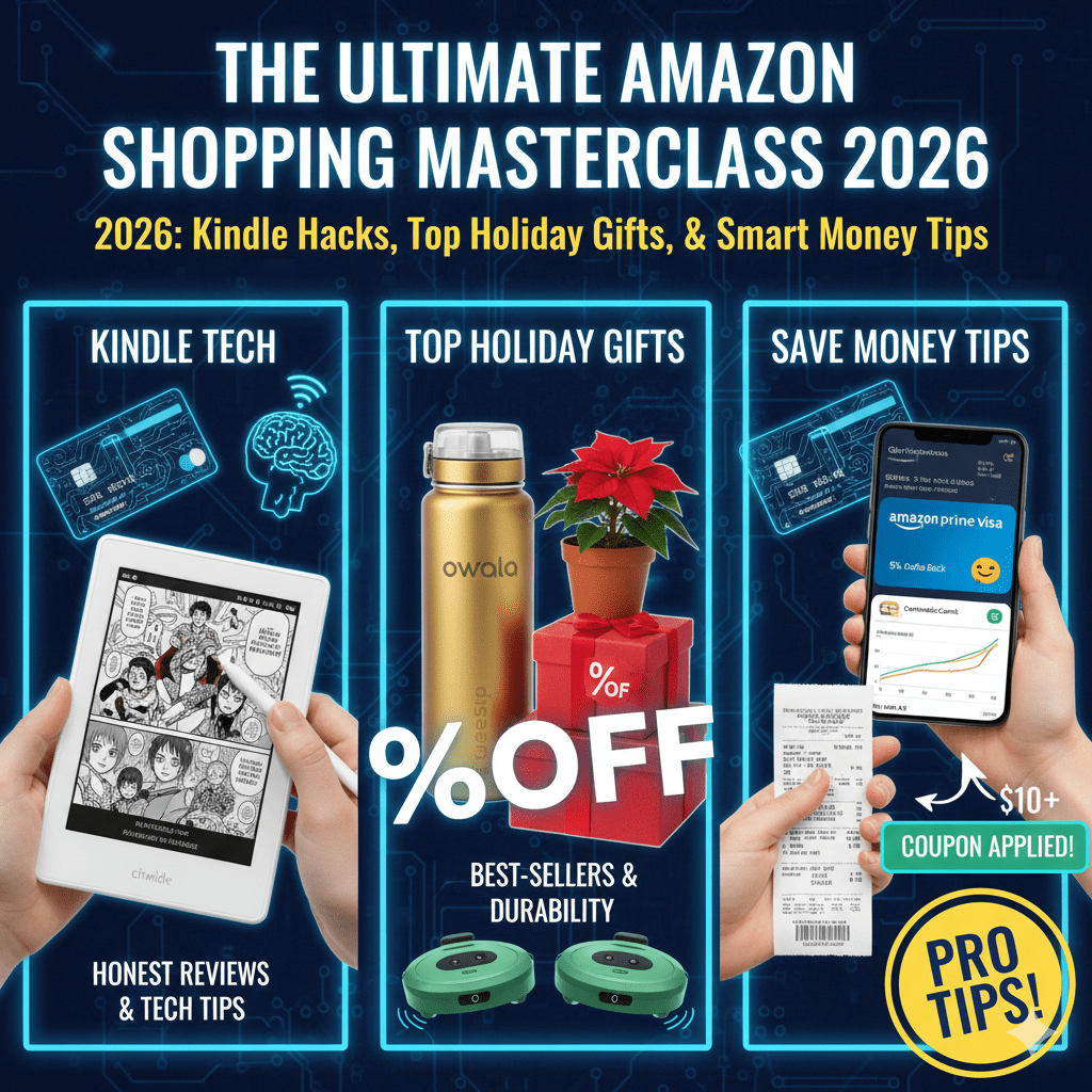 The Ultimate Amazon Shopping Masterclass 2026: Top Products, Kindle Hacks, and Smart Buying Strategies