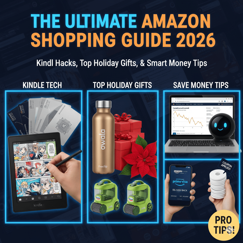 The Ultimate Amazon Shopping Guide 2026: Top Products, Kindle Hacks, and Smart Holiday Gift Strategies