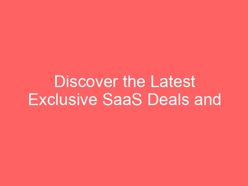 Locker.Ink | Discover the Latest Exclusive SaaS Deals and Trends You Should Know Now