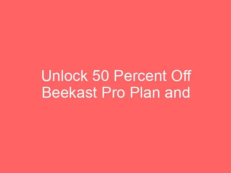 Locker.Ink | Unlock 50 Percent Off Beekast Pro Plan and Explore Key SaaS Trends