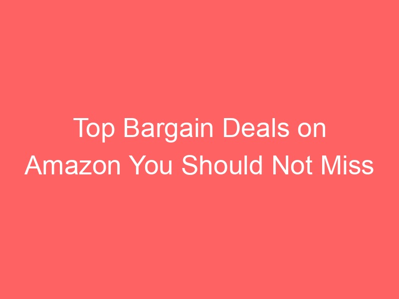Locker.Ink | Top Bargain Deals on Amazon You Should Not Miss