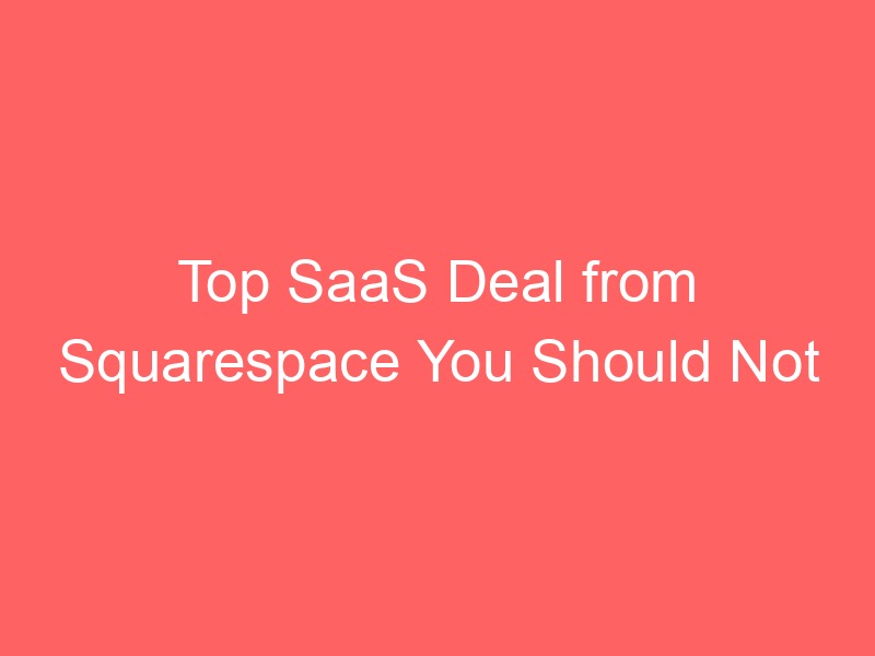 Locker.Ink | Top SaaS Deal from Squarespace You Should Not Miss Today
