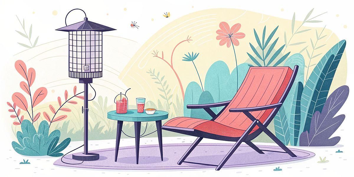 Locker.Ink | Outdoor Bug Zappers: Your Ultimate Guide for a Buzz-Free Backyard